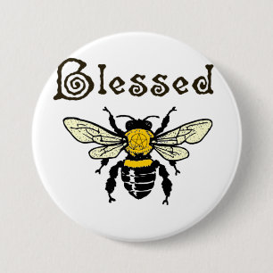 Botón bendecido de la "abeja"