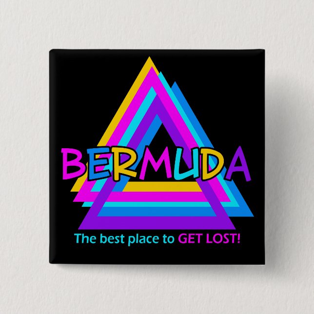 botón BERMUDA TRIANGLE (Anverso)
