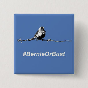 Botón Bernie O Bust