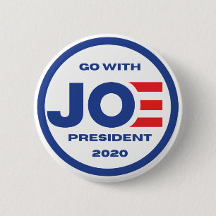 Botón Biden 2020 Round , Botón Joe Biden 2020
