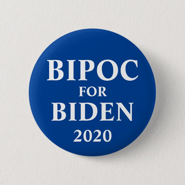 Botón BIPOC para Biden (Anverso)