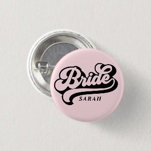botón Birde Babe Custom Name Badge