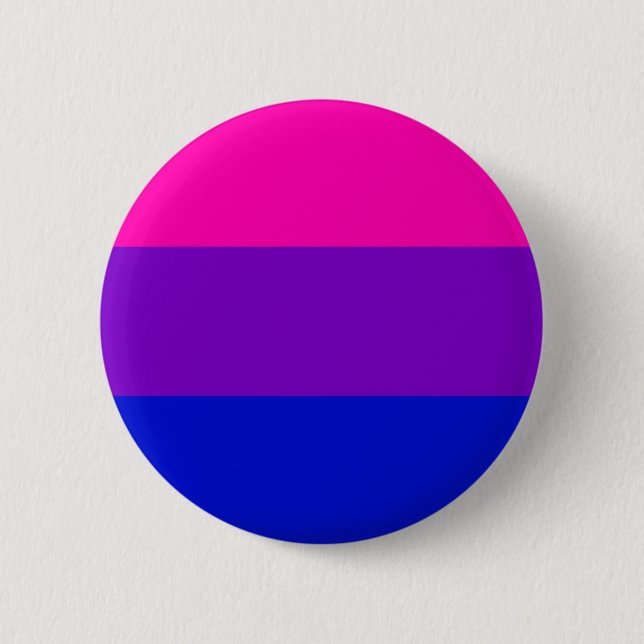 Botón bisexual de la bandera del orgullo (Anverso)