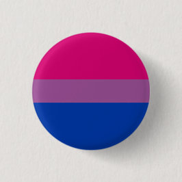 Botón Bisexual Pride Bandera