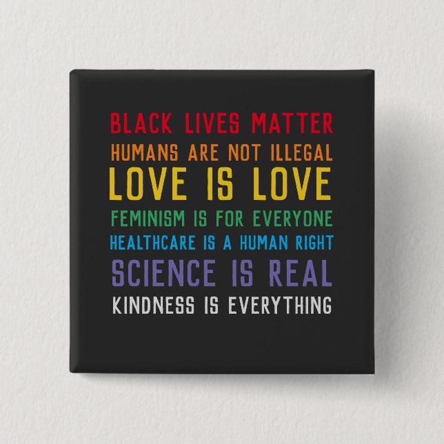 botón Black Lives Matter (Anverso)