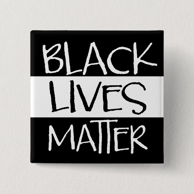 Botón Black Lives Matter (Anverso)