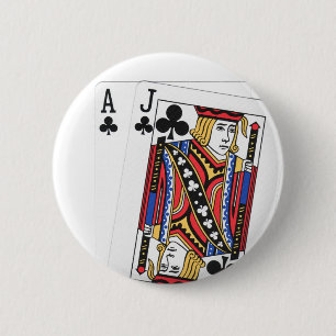 botón Blackjack