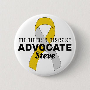 botón blanco de cinta de defensa de la enfermedad