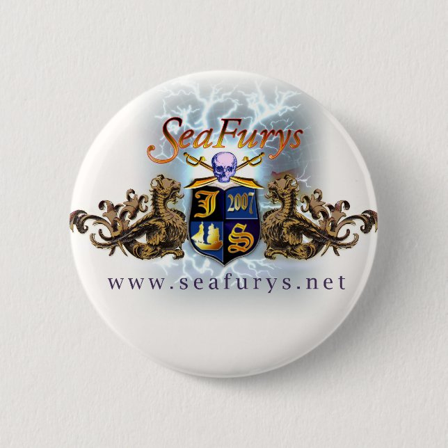 Botón (blanco) del escudo de SeaFurys (Anverso)