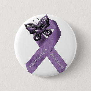 Botón blanco del Fibromyalgia