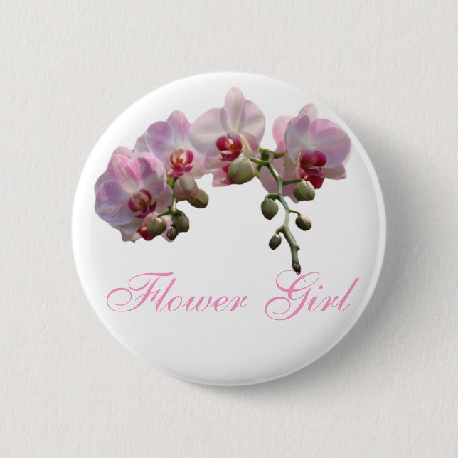 botón boda de flores de orquídea rosa (Anverso)