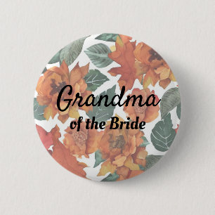 botón Boda de la abuela de la novia de otoño