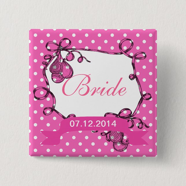 botón boda de novia (Anverso)