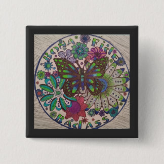 botón Bona Fide Badass