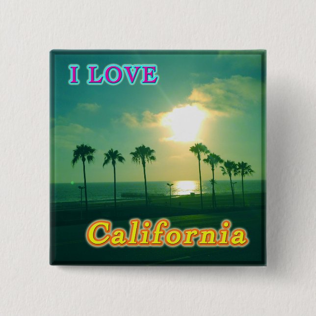 Botón "Bonito California 1" (Anverso)