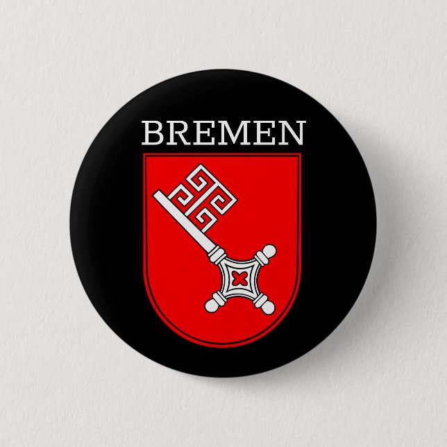 Botón Bremen Escudo de armas (Anverso)