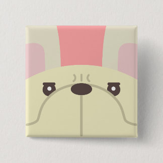 botón Bulldog francés