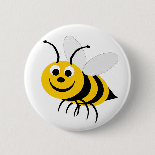 botón Bumble Bee Design