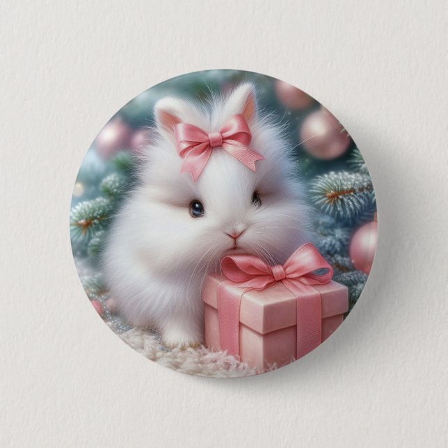 botón Bunny de navidades (Anverso)