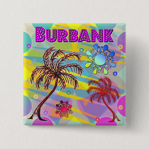 botón Burbank Happy and Hope