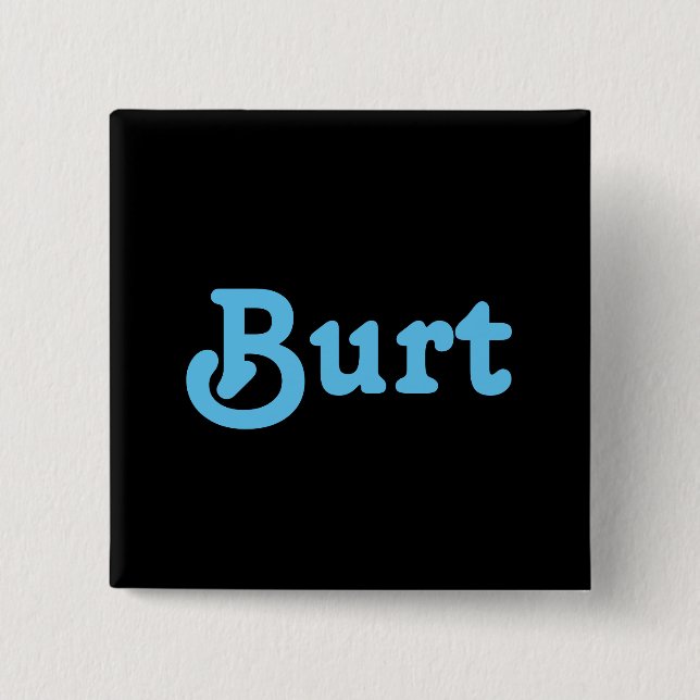 Botón Burt (Anverso)