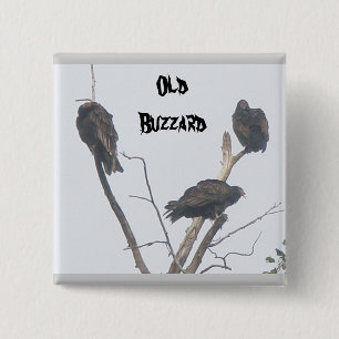Botón Buzzard antiguo