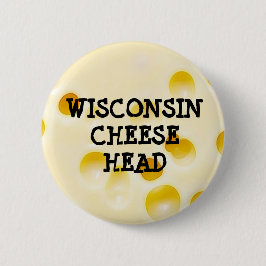 botón Cabeza de queso de Wisconsin