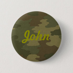 botón Camuflaje oscuro personalizado