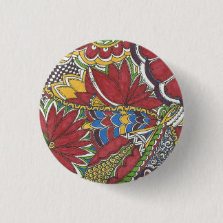 Botón candente del arte del Doodle