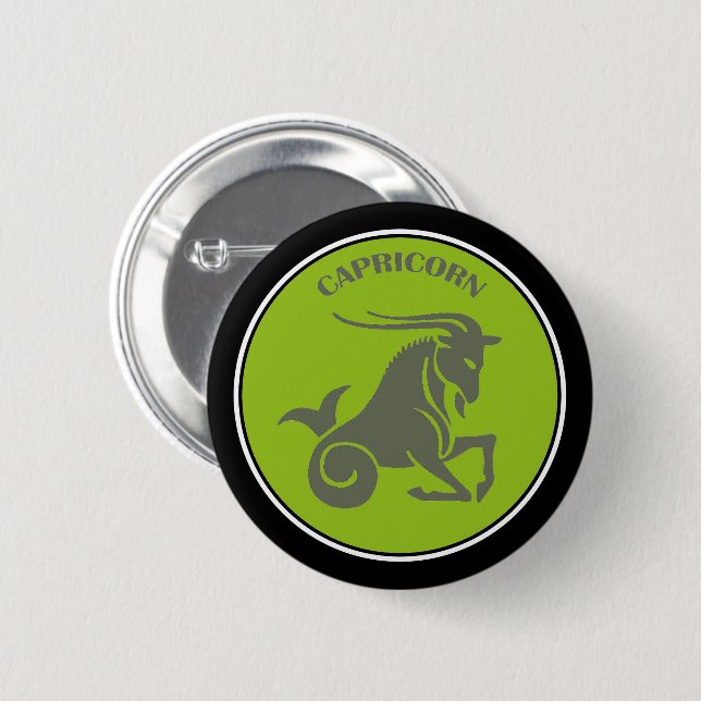 botón Capricorn (Anverso y reverso)