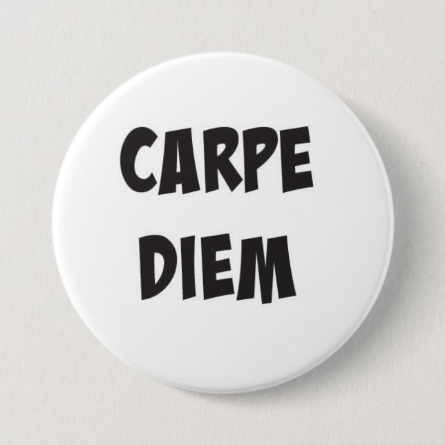 Botón Carpe Diem (Anverso)