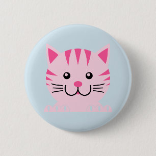 Botón Cat, botón Cat Lover, botón Kitten