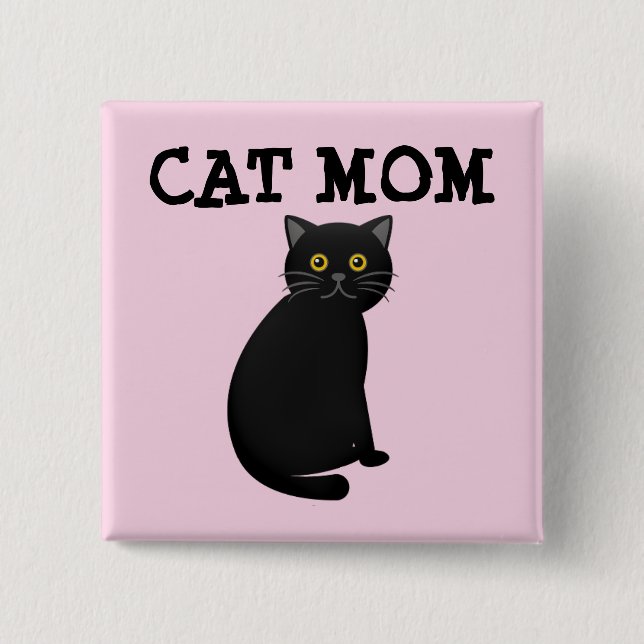 BOTÓN CAT MOM (Anverso)