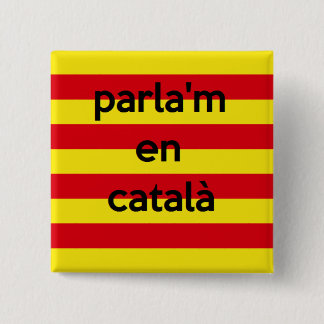 Botón catalán de la lengua