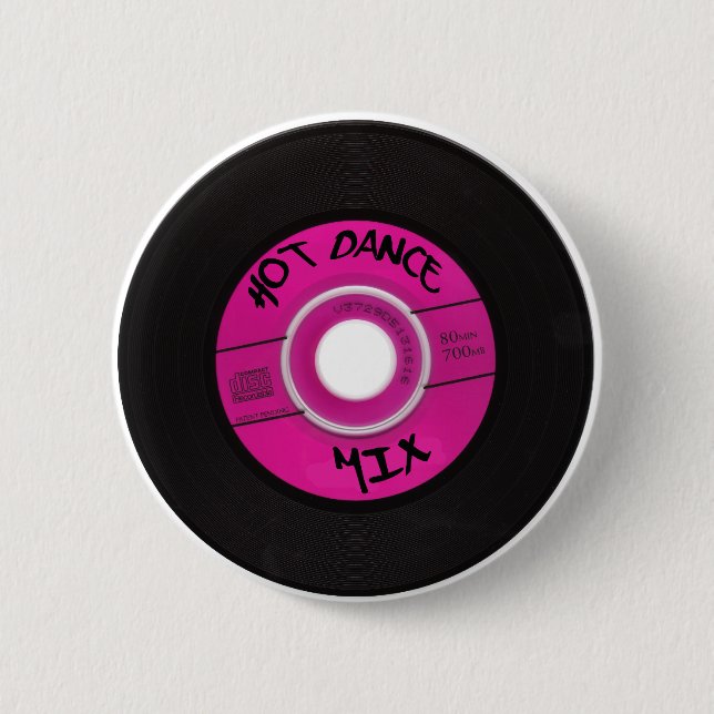 botón CD de HOT DANCE MIX (Anverso)