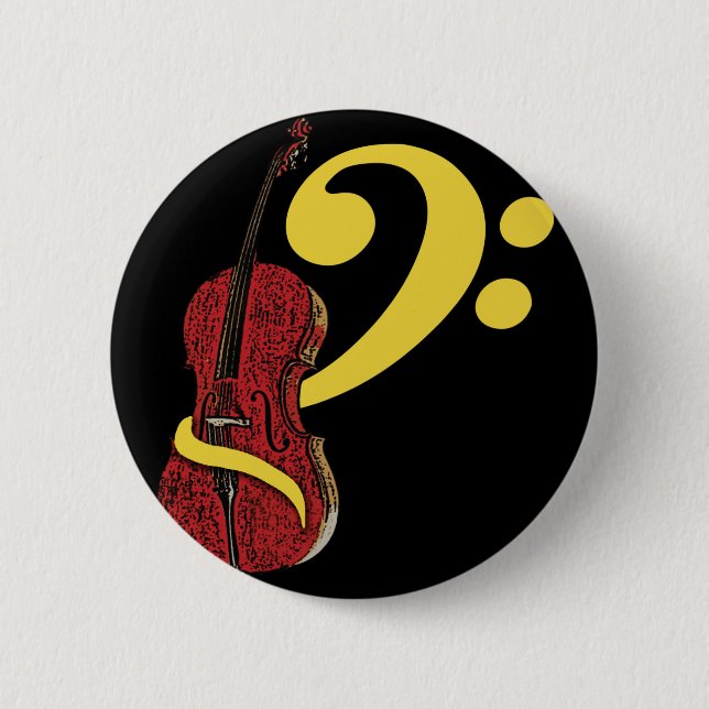 botón Cello Clef (Anverso)