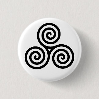 Botón Celtic Triskelion (Triskele)