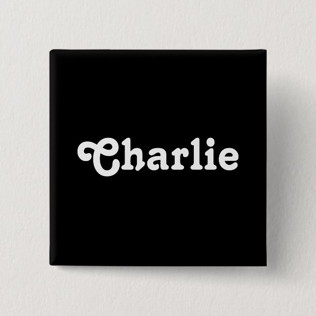 Botón Charlie (Anverso)