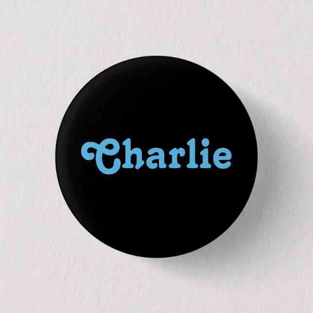 botón Charlie (Anverso)