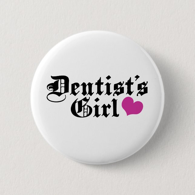 Botón Chica de Dentist (Anverso)