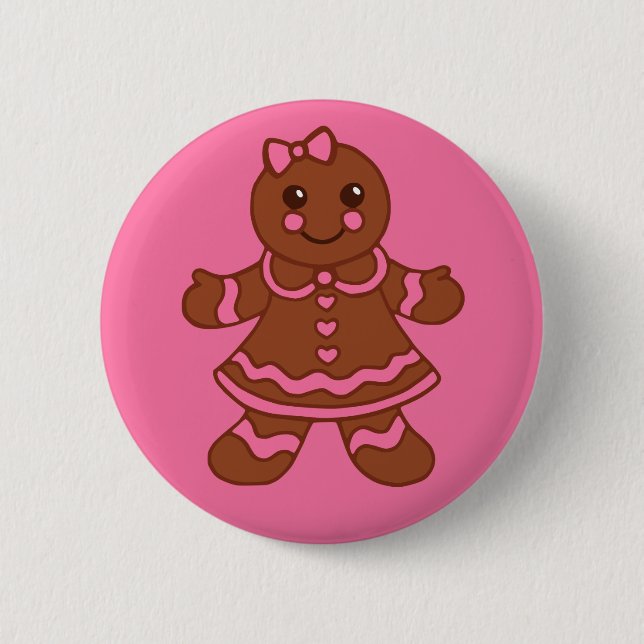 botón Chica Gingerbread (Anverso)