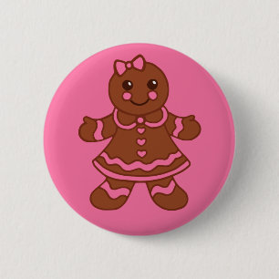 botón Chica Gingerbread