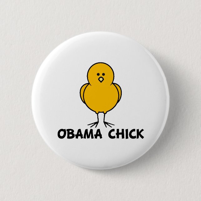 botón Chick de Obama (Anverso)
