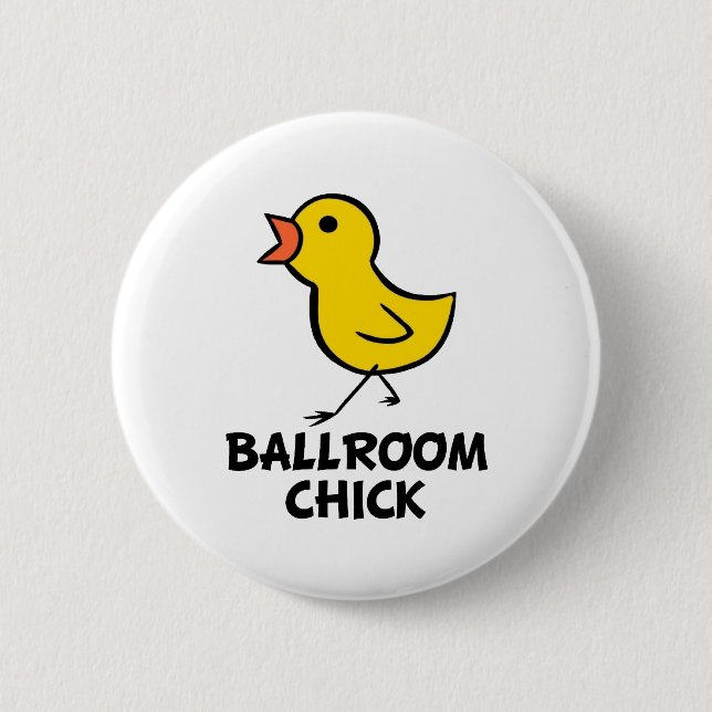 botón Chick de salón de baile (Anverso)