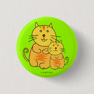 botón Chubby Cat