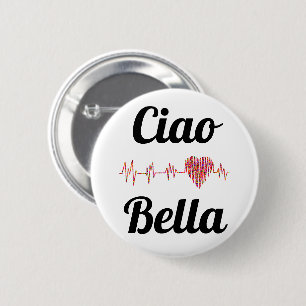 Botón Ciao Bella