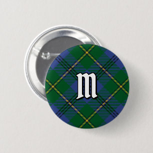 botón Clan Johnston Tartan