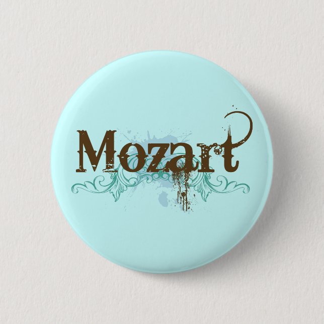Botón clásico fresco de Mozart (Anverso)