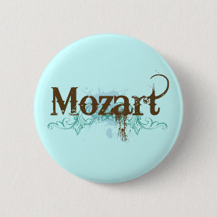Botón clásico fresco de Mozart