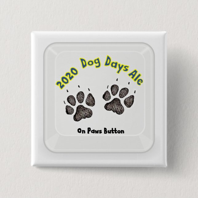 botón Clave De 2020 Días De Perro En Paws (Anverso)